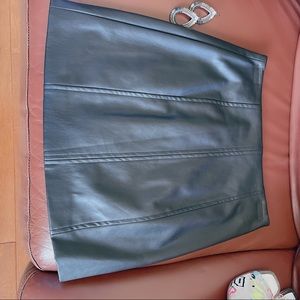 Leather look skirt Junior Small